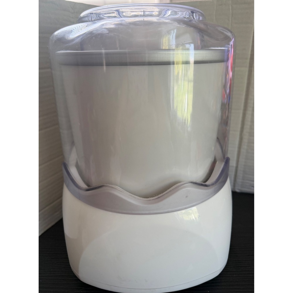 Cuisinart ICE-20 White Automatic Frozen Yogurt Ice Cream and Sorbet Maker - Picture 3 of 7
